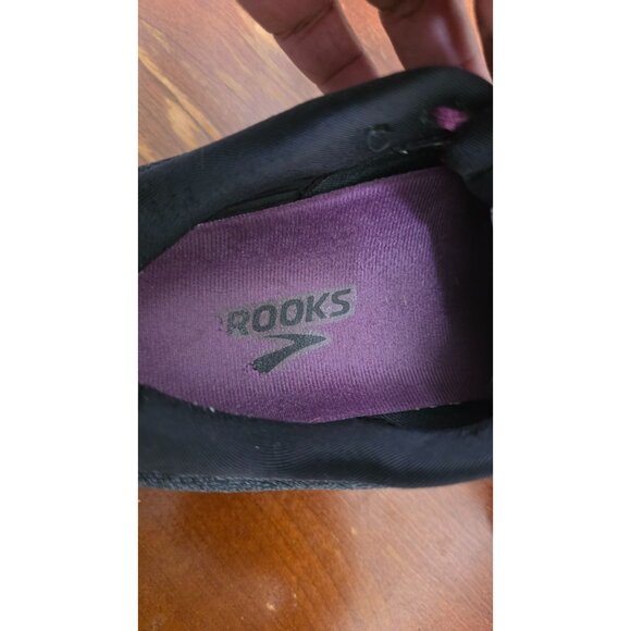 Brooks Trace Women's Running Shoes Size 8.5 Black & Purple Breathable - Picture 10 of 10